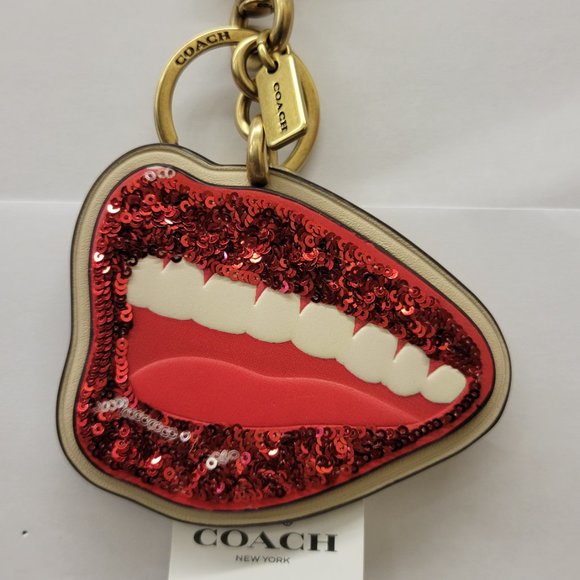 Coach X Tom Wesselman Lips Bag Charm - Picture 8 of 10